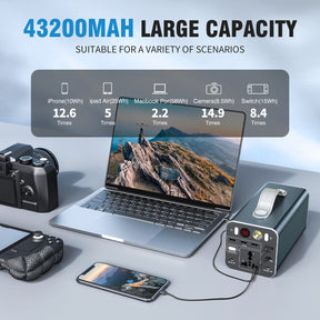 POWDEOM ES150 Laptop Power Bank | 150W 158Wh